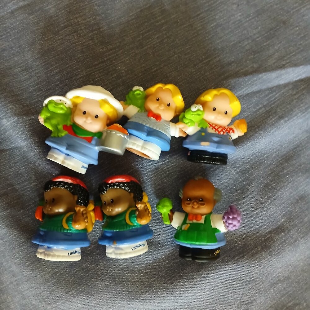 Fisher Price Little People figure X 6
